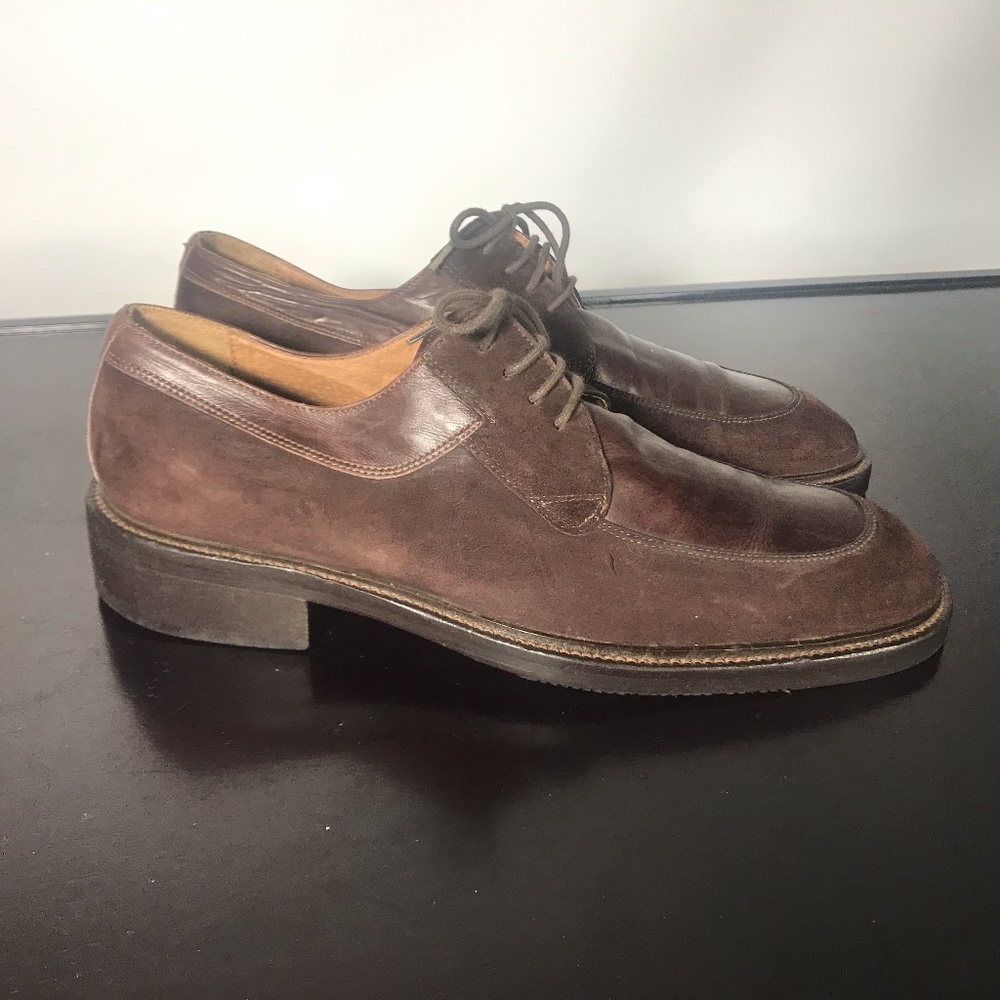 Carlo Morandi (Italy) Brown Suede and Soft Leather